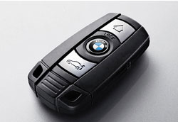 BMW key with chip