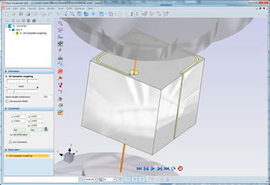 wire EDM simulation